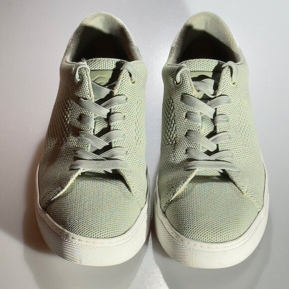 GREATS Brooklyn Sage Green Knit Women's Sneakers Size 7 US - Picture 2 of 11